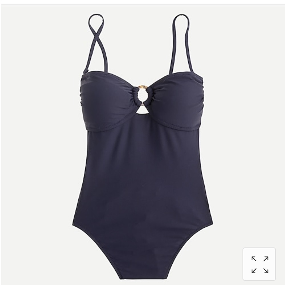 J.Crew Bandeau Ring One-piece